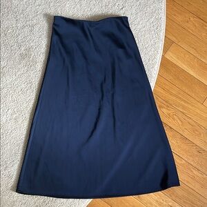 Jcrew gwenyth slip skirt navy xs